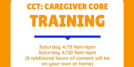 CCT: Caregiver Core Training for Foster Parent Licensing primary image