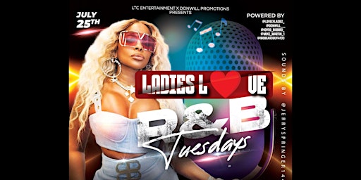 Immagine principale di R&B TUESDAYS (LADIEZ LOVE R&B) @ SLOPPY CRAB 