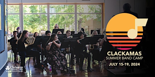 Hauptbild für Clackamas Summer Band Camp 2024