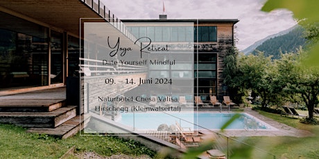 Yoga Retreat | Date Yourself Mindful | 09. – 14. Juni 2024