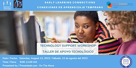 Technology Support Workshop| Taller de Apoyo Tecnológico primary image