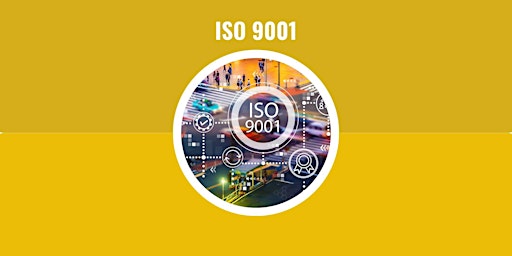Imagem principal do evento ISO 9001 Implementation