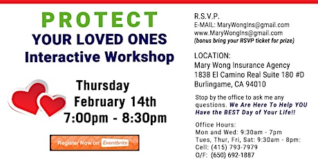 Protect Your Loved Ones Interactive Workshop primary image