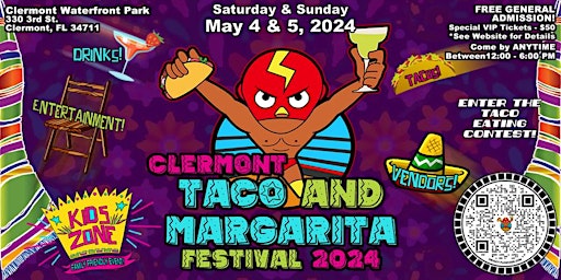 Primaire afbeelding van CLERMONT TACO AND MARGARITA FESTIVAL 2024