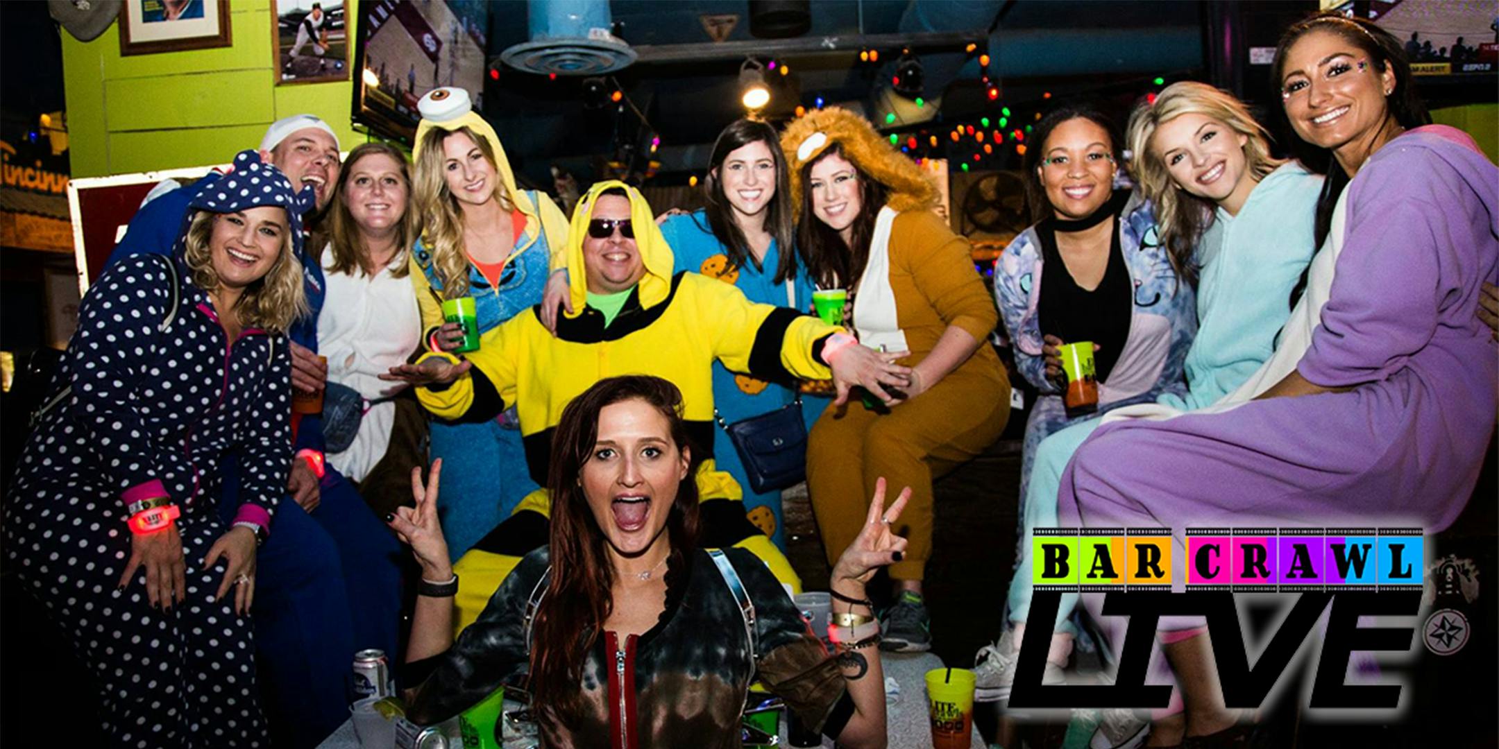 2020 Official Onesie Bar Crawl | Asheville, NC