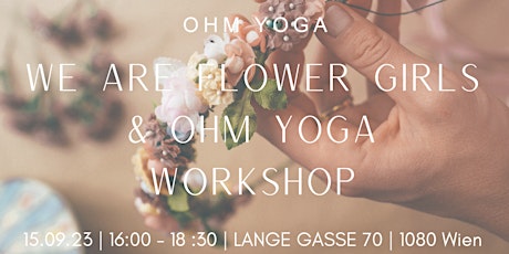 YOGA UND BLUMEN BINDEN WORKSHOP  primärbild