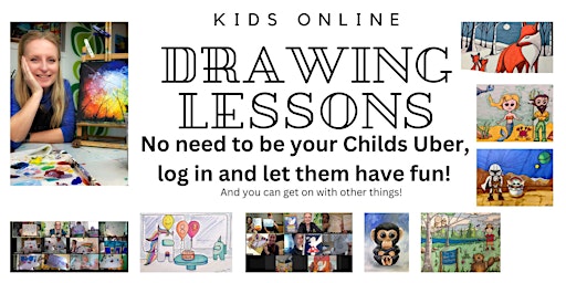 Kids  Online Drawing Class  - Fall 2023 primary image