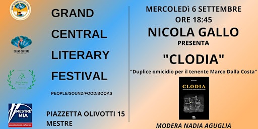 Immagine principale di NICOLA GALLO presenta il libro "CLODIA" 