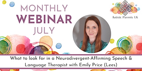 What to look for in a ND-Affirming Speech & Language Therapist (Recording) primary image