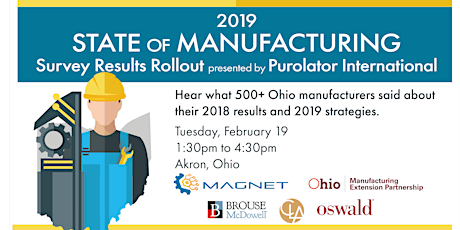 2019 State of Manufacturing: Survey Results Rollout in Akron, Ohio