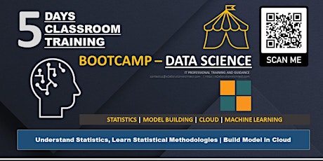 5 Day Bootcamp for Data Science and Machine Learning for IT Professionals primary image