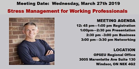 WEAVA Presents - Stress Management for Working Professionals primary image
