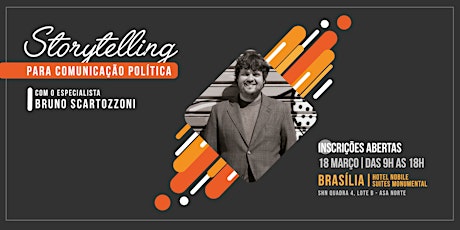 Imagem principal do evento Storytelling para Comunicação Política - Brasília