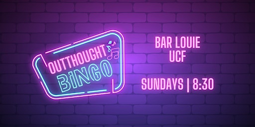 Imagem principal do evento Outthought Music Bingo at Bar Louie UCF