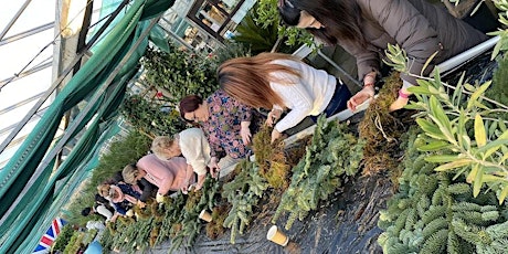 Christmas Wreath Making at Footscray, Sidcup