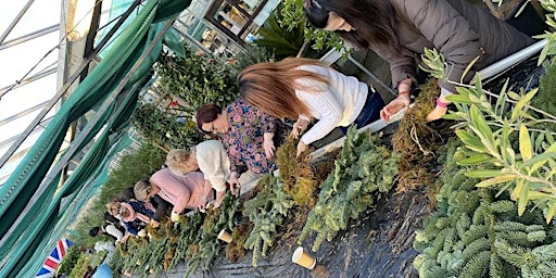 Christmas Wreath Making at Footscray, Sidcup