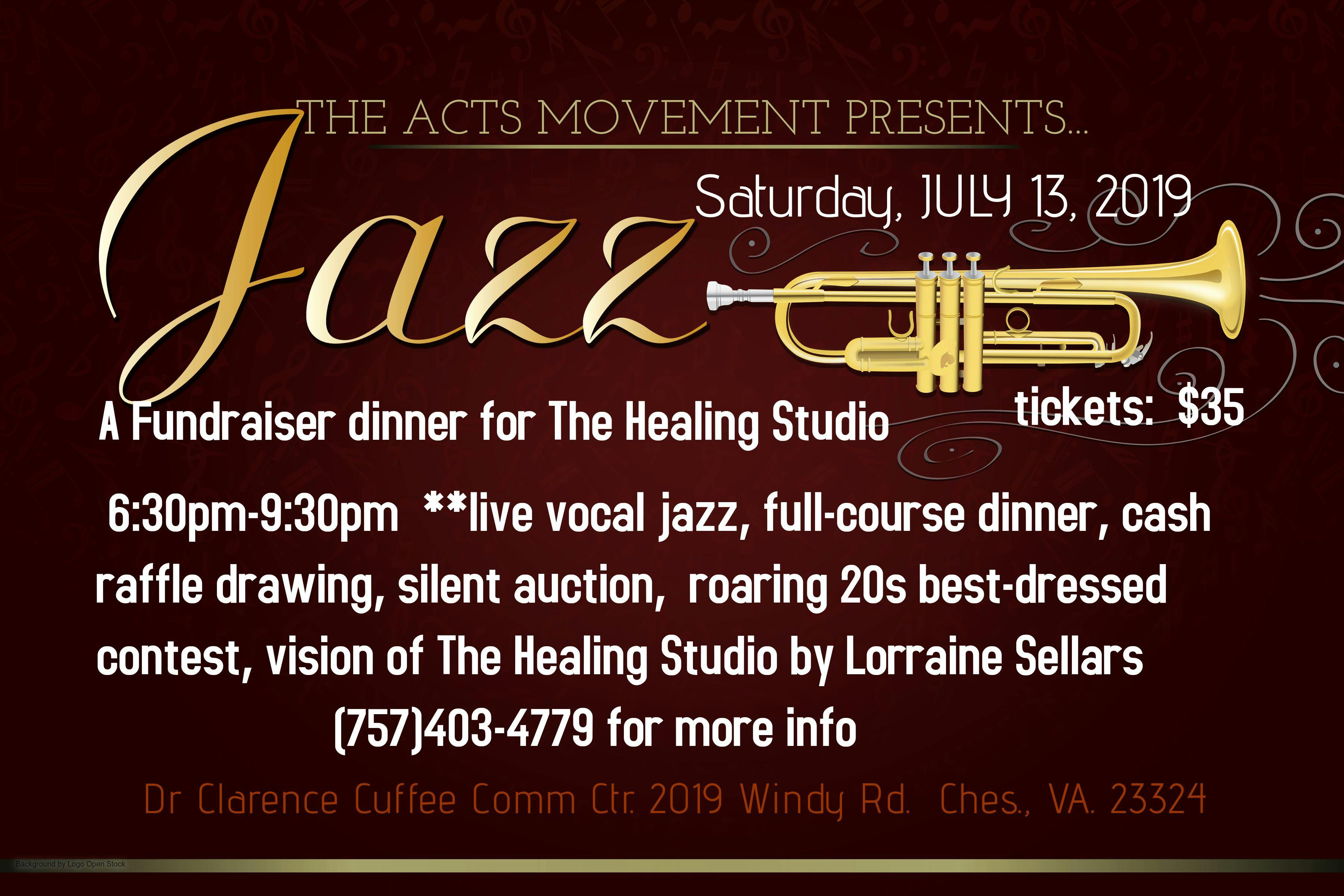 The Acts Movement Jazz Fundraiser Dinner