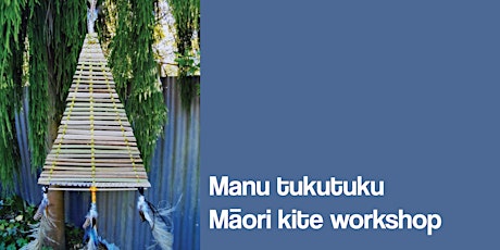 Manu tukutuku Māori kite workshop primary image
