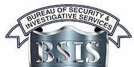 $80 BSIS GUARD CARD TRAINING