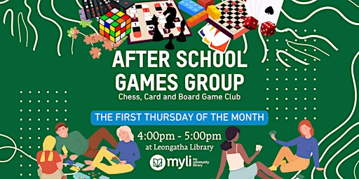 Hauptbild für After School Games Meet Up  @ Leongatha Library
