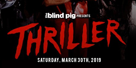 The Blind Pig Supper Club presents: Thriller. Featuring chefs Jeremy Law of SOCO Farm + Food Wilson, NC, James Johnson of Bridge Club Events AC Restaurant Group Raleigh, Chris Cox of Burgergangburgergang AVL and Mike Moore of BPSC AVL.  primary image