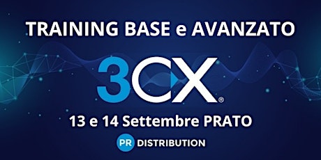 Training BASE e AVANZATO 3CX - Prato primary image
