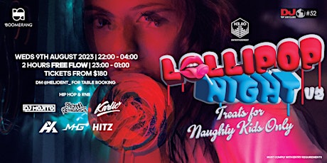 Imagem principal do evento Helio Lollipop Night V2