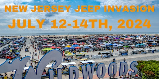Immagine principale di 2024 New Jersey Jeep Invasion - Wildwood, NJ 