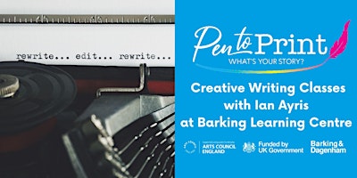 Pen to Print: Creative Writing Classes (In-person) primary image