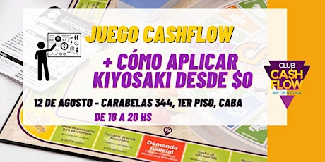 Imagem principal do evento CASHFLOW  ARGENTINO FINANZAS Y KIYOSAKI DESDE $0