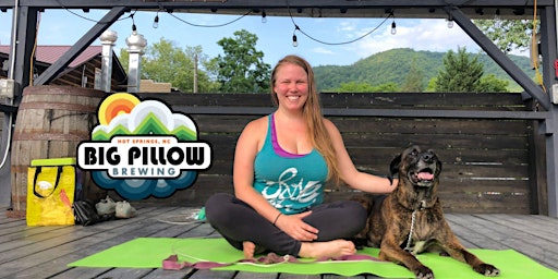 Immagine principale di Donation-Based Yoga in Hot Springs, NC at Big Pillow Brewing 