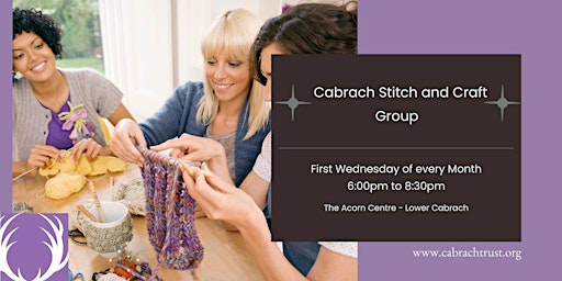 Imagem principal do evento Cabrach Stitch and Craft Group