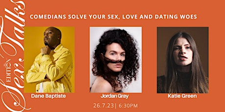 Image principale de Sex Talks Live: the comedy edition