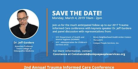 Resilience: UPS 2nd Annual Trauma Informed Care Conference primary image