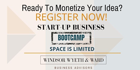2019 Start-Up Business Bootcamp | 4-Part Live Webinar Series primary image