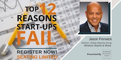 Top 12 Reasons Biz Start-Ups FAIL & How You Can AVOID Them | Live Webinar primary image