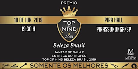 Imagem principal do evento PRÊMIO TOP OF MIND BELEZA BRASIL 2019