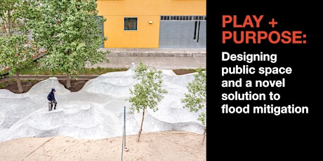 Play+Purpose:Designing public space and novel solutions to flood mitigation primary image