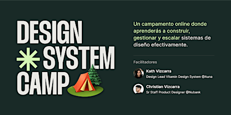 Imagen principal de Design System Camp - Primera edición