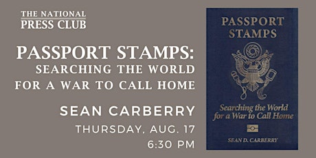 Imagen principal de NPC Headliners Book Event: Sean Carberry “Passport Stamps"