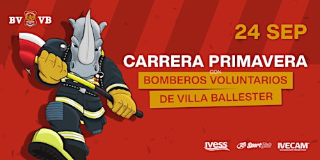 Imagen principal de 3ra PREVENTA CARRERA PRIMAVERA CON BOMBEROS VOLUNTARIOS VILLA BALLESTER