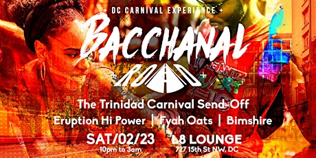 BACCHANAL ROAD :: Trinidad Carnival Send-Off primary image