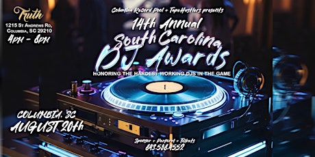 Imagem principal do evento 2023 SC DJ Awards