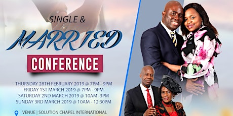 SINGLE & MARRIED CONFERENCE  primary image