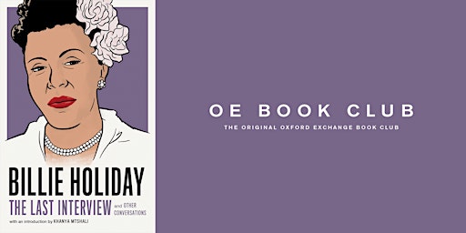 OE Book Club | September | Billie Holiday: The Last Interview primary image