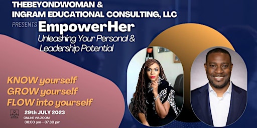 Imagem principal de EmpowerHer: Unleashing Your Personal & Leadership Potential