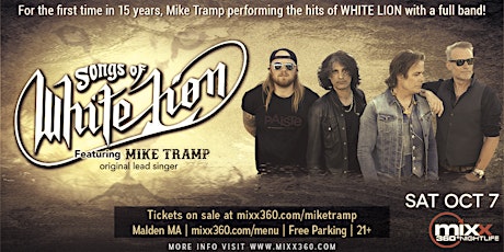 Songs of WHITE LION Featuring MIKE TRAMP primary image