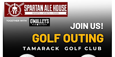 Imagem principal do evento Spartan Ale House Golf Outing, September 15th