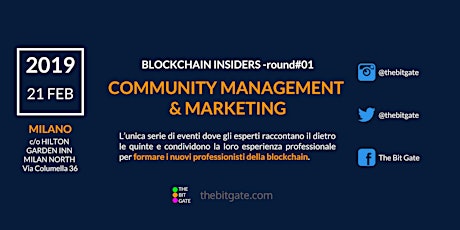 Blockchain Community management & marketing