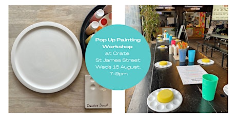 Pottery Painting Pop Up at Crate - Adults primary image